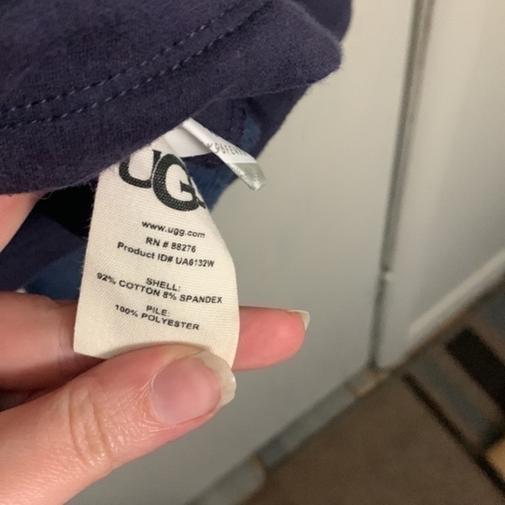 UGG Blue Poncho Size Small - Picture 5 of 5